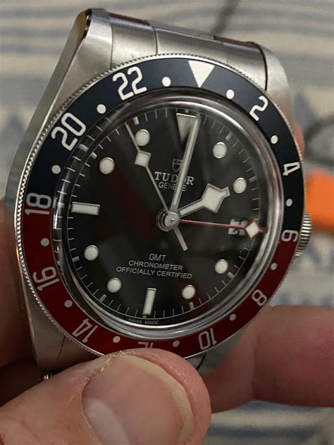 tudor gmt date issue fixed|tudor gmt black bezel.